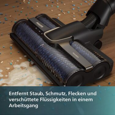 Акумуляторний пилосос для вологого/сухого прибирання Philips серії 7000, пилосос для пилососа та вологого прибирання, автоматичне