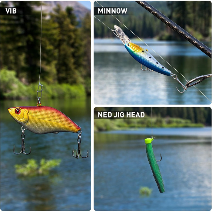 Набір рибальських снастей та приманок THKFISH із 153 предметів, рибальський набір, коробка для рибальських снастей, коробка для наживки з рибальськими аксесуарами, приманками, гачками, грузилами та спінінговими приманками, рибальський набір із 153 предмет