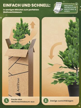 Штучна ялинка у горщику 40 см ArtiTree