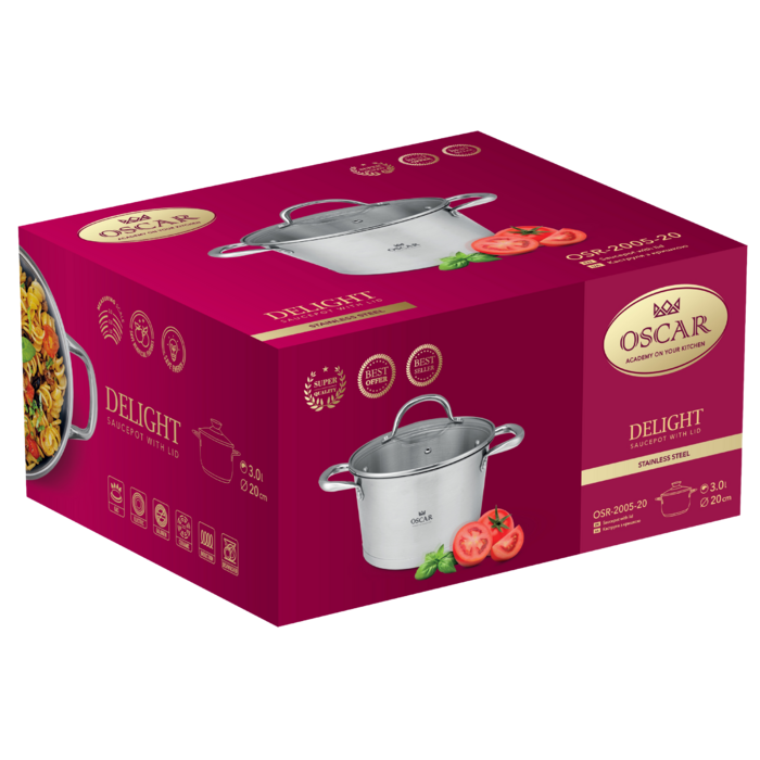 Каструля Oscar Delight (3.0 л) 20 см (6990934)