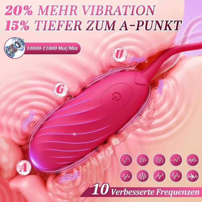 Вібратор для жінок Cacuola,  пульт дистанційного керування, рожевий