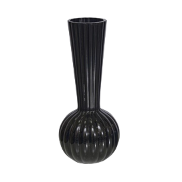 Ваза Viva Elegance чорна, 32 см (7184564)
