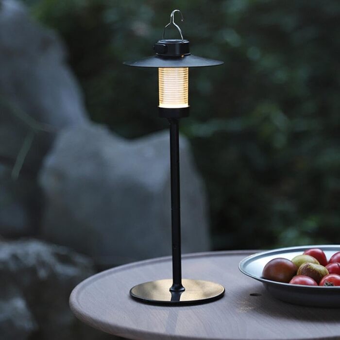 Портативний ліхтар для кемпінгу на відкритому повітрі з USB-акумулятором та світлодіодним ліхтарем для намету, саду та використання в приміщенні - довговічний підвісний світильник з регульованою яскравістю