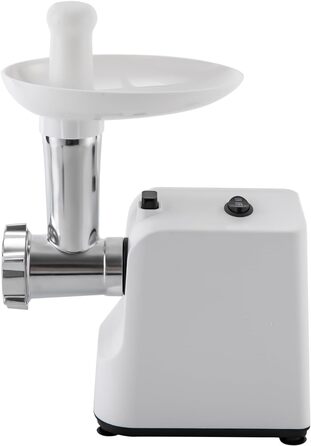 Електрична м'ясорубка з 3 перфорованими дисками з нержавіючої сталі, заглушкою, набором для кеббе, машиною для фаршу, машиною для