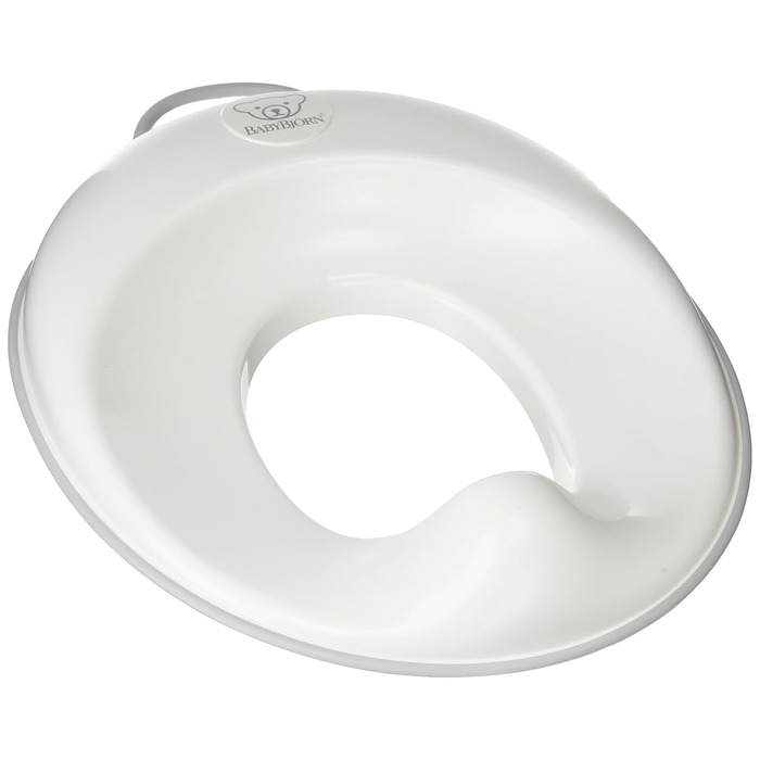 Сидіння для унітазу BabyBjrn, білий/сірий