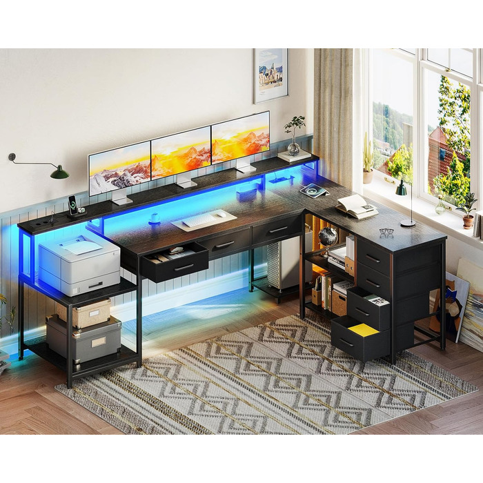 Ігровий стіл Coleshome, 199,5 x 145,5 см, метал / дерево / тканина, чорний