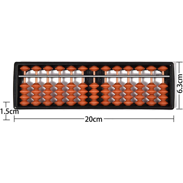 Рахівниця китайська старовинна 13-значна математична рахівниця Соробан Інструмент для дитячих математичних обчислень для дітей, як