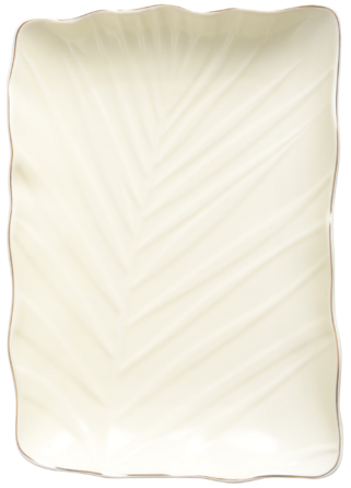 Блюдо Limited Edition Leaf Cream Gold (6990672)