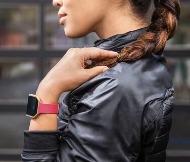 Розумний фітнес-годинник Fitbit Blaze S рожево-золотистий