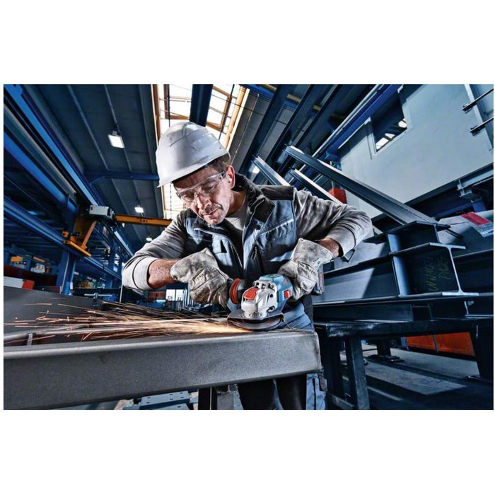 Акумуляторна кутова шліфувальна машина Bosch Professional BITURBO GWX 18V-15 SC (диск Ø 125 мм, кріплення X-LOCK, модуль підключен