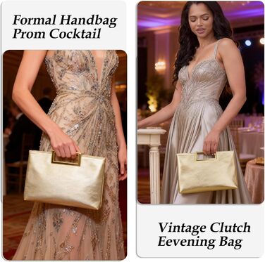 Жіноча сумка-клатч Milisente, елегантна вечірня сумка з ручкою, сумка через плече для весілля, золота