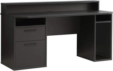 Ігровий стіл Forte Tezaur, 160 x 91 x 72 см, дерев'яний композит, чорний матовий