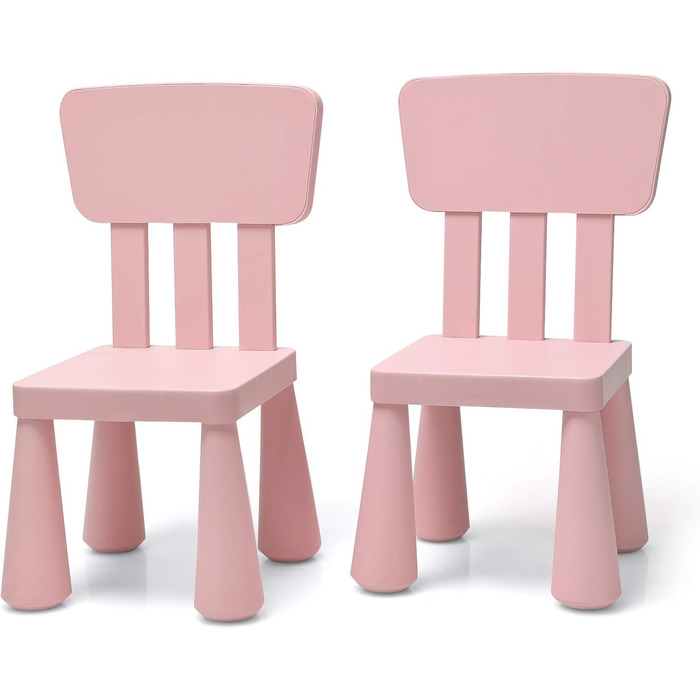 Набір дитячих сидінь з 3 предметів, набір дитячих меблів 2 стільці та 1 стіл, набір сидінь для дітей для письма, читання, ігор та