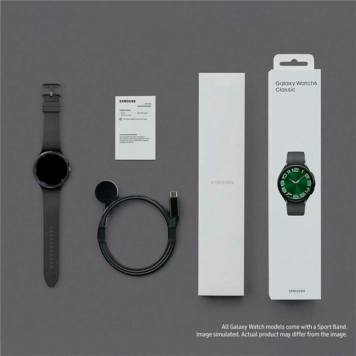 Розумний годинник Samsung Galaxy Watch 6 Classic 47mm Black