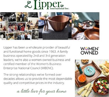 Дерев'яна коробка для зберігання Lipper International 540 Вт з білого дерева