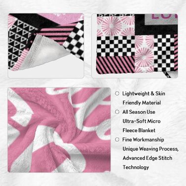 Подарунки для найкращої подруги, ковдра-обіймач для дівчини, подарунки для найкращої подруги, жінки, сестри, дружини, колеги, мами на Різдво, день народження, подарунок на день народження дівчини 150*200 см