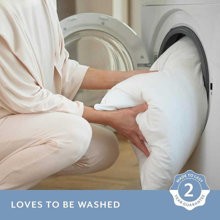 Подушка-опора Spundown середньої довжини від The Fine Bedding Company, (упаковка з 1)