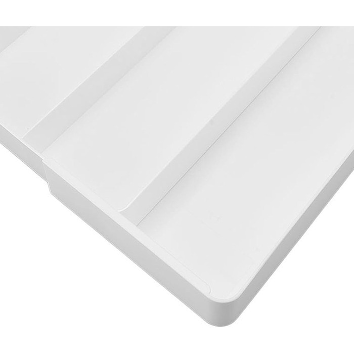 Роздільники для шухляд з ABS-пластику, універсальний органайзер для шухляд, простий дизайн для кухні, спальні та офісу - міцне сховище, проста організація, практичність для