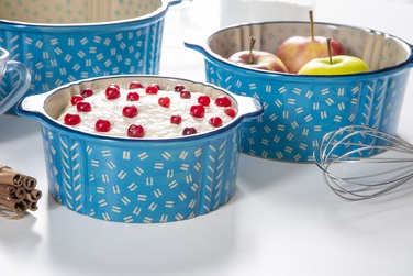 Форма для запікання Limited Edition Maison 22х18.5х8 см, жаростійка кругла