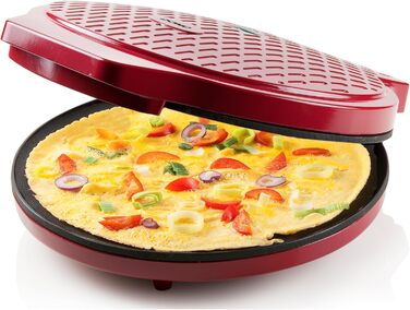 Сковорода для експрес-піци Domo DO9177PZ, заморожена піца за 12хв та багато інших страв