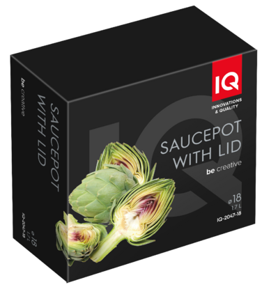 Каструля 18 см 1,7 л Be Creative IQ