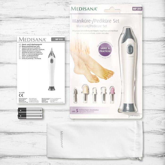 Манікюрно-педикюрний набір Medisana MP 810