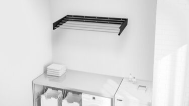 Сушарка для білизни настінна Colombo Ghost Black (SP100B)