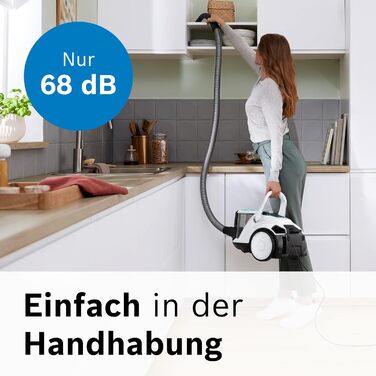 Безмішковий пилосос Bosch серії 6 BGC4HYG, пилосос, ідеально підходить для алергіків, гігієнічний фільтр, 10-річна гарантія на дви