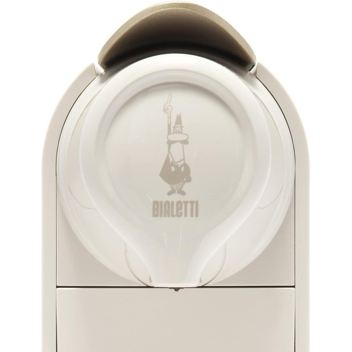 Кавоварка еспресо для алюмінієвих капсул, суперкомпактна, резервуар на 500 мл, 50 відсотків переробленого пластику, темно-коричневий