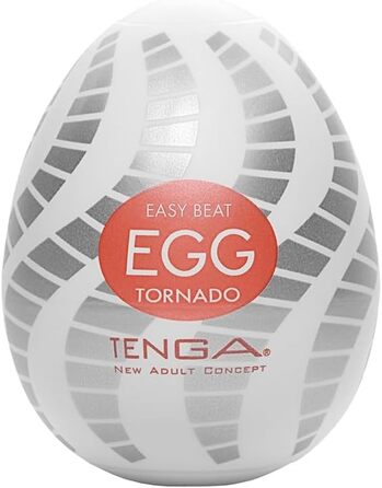 Mастурбатор TENGA EGG Tornado для чоловіків, одноразовий, з 5 мл лосьйону