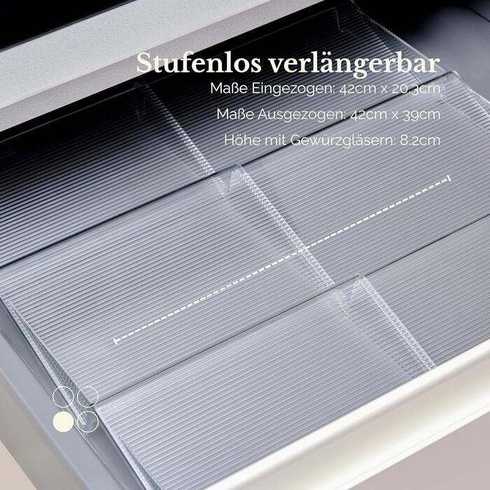 Банки для спецій з полицею 24 x 120 мл, включаючи 300 етикеток для спецій DE - Полиця для спецій з банками - Шухляда для органайзера для спецій - Шухляда для полиці для спецій з банками, система полиць для спецій, золота полиця Золота аура