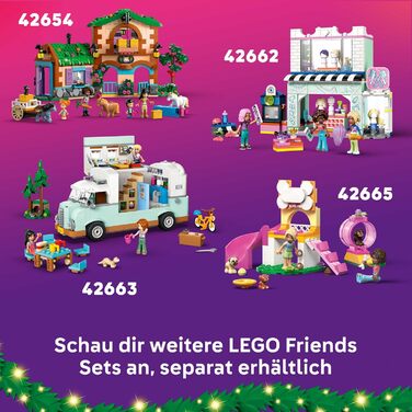 Адвент-конструктор LEGO Friends 42668, 237 деталей