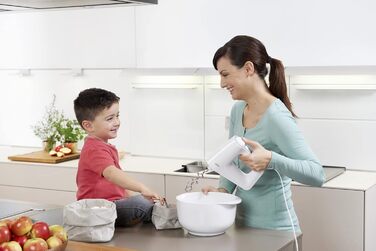 Ручний міксер Braun MultiMix 3 HM 3105 - ручний міксер з 5 швидкостями та функцією турбо, вкл. віночок, гак для тіста, ручний блен