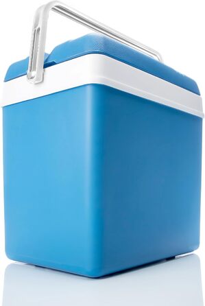 Холодильник BigDean на 24 літри - Холодильник без електрики, зберігає прохолоду до 11 годин - виготовлений з пластику - Міцний холодильник