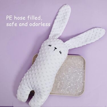 Дитяча подушка Sunveno, плюшевий кролик, декоративна подушка для дитячої кімнати, плюшева подушка, комфортна подушка для немовлят,