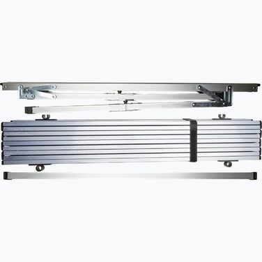 Стіл Mckinley Unisex Faro Fam, сріблястий, 70x60x80 см