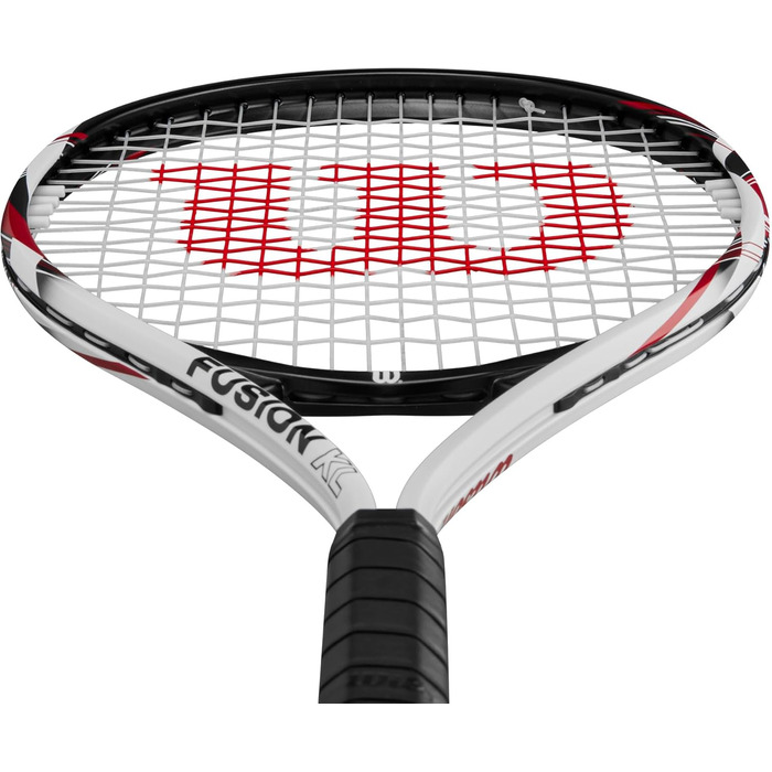 Тенісна ракетка Wilson Fusion XL, алюміній, важка ручка з балансом, 291 г, довжина 69,9 см, розмір хвата 2