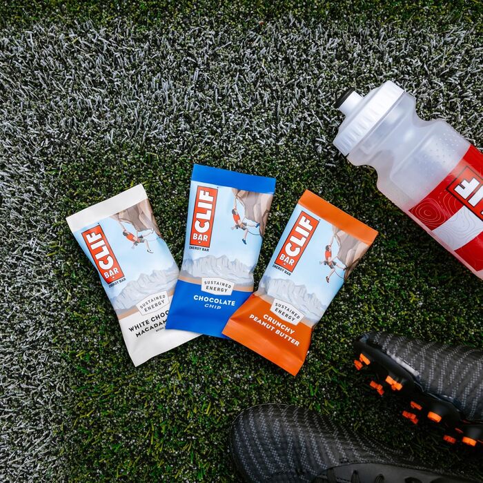 Енергетичні батончики Clif Bar Crunchy Peanut Butter, 12 батончиків / коробка Crunchy Peanut Butter 12 шт. (1 упаковка)