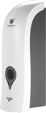 Дозатор мила REAQUE настінний без свердління, 300 мл мила, ручний дозатор для гелю для душу / шампуню / дезінфікуючого засобу, доз