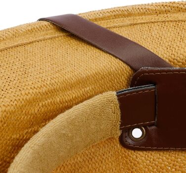 Літній солом&39яний капелюх Conner Bendigo, тропічний шолом, жіночий/чоловічий - зі шкіряним ремінцем, весна-літо, один розмір, натуральний