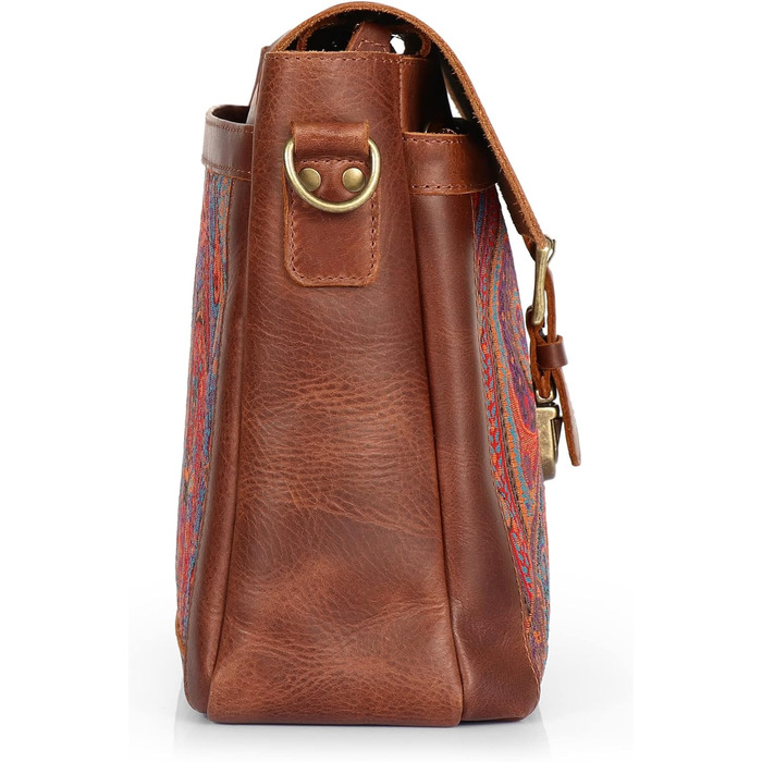 Сумка для ноутбука Londo Zion messenger bag - вищого ґатунку шкіра для стильних технічних професіоналів 13 дюймів коричнева