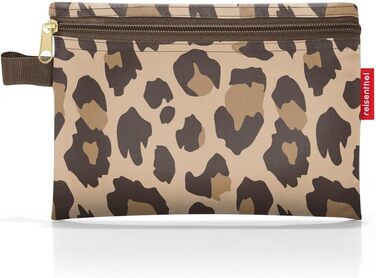 Сумка Reisenthel Mini Maxi Touringbag - складна компактна дорожня сумка з функцією кріплення на візок - водовідштовхувальна тканина Leo Macchiato Single