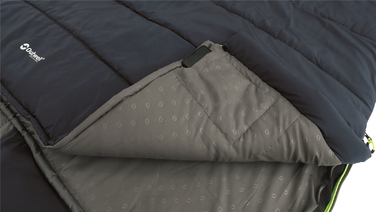 Спальний мішок Outwell Contour Lux Reversible/-3°C Deep Blue Right (230373)