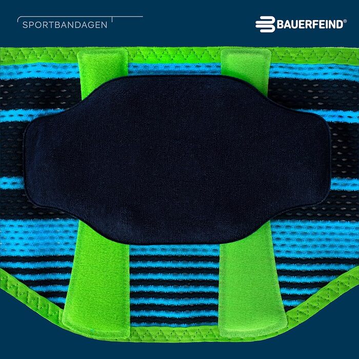 Унісекс спортивний бандаж для спини, для видів спорту з м&39ячем та ракеткою, легка атлетика, захист від перенавантаження, силіконова накладка, розмір L, Rivera, 11489441260013 L Rivera, 1