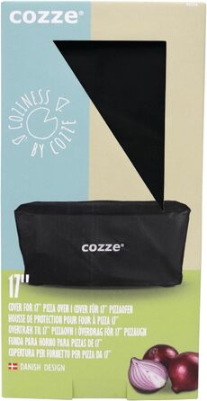 Захисний чохол Cozze для піца-печі 17 стійкий до УФ-випромінювання та дощу міцний захист від погоди, пилу та бруду 61,5x61,5x28,5 см / 62x62x29 см
