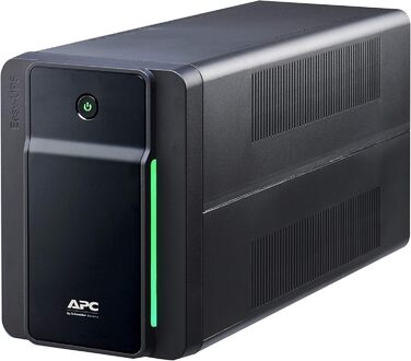 ДБЖ APC Easy UPS - BVX2200LI-GR - джерело безперебійного живлення 2200 ВА з виходами Schuko, резервний акумулятор і захист від перенапруг, резервний акумулятор зі стабілізатором стабілізатора, світлодіодні індикатори 2200 ВА / 1200 Вт DIN-виходи Одинарний