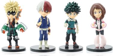 Фігурки аніме Tongyundacheng My Hero Academia, 6,5-10,5 см, Todoroki, Shoto Bakugou, Katsuki Midoriya Izuku, моделі фігурок, колекційні предмети, прикраси для дому, 9 шт.