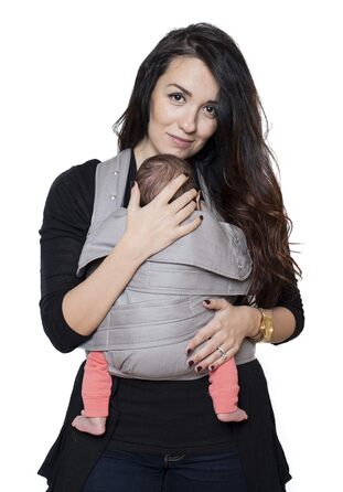 Переноска marsupi - Новонароджені від народження до 15 кг - Стартовий комплект для дитини - Застібка на липучці - Легкий і компакт