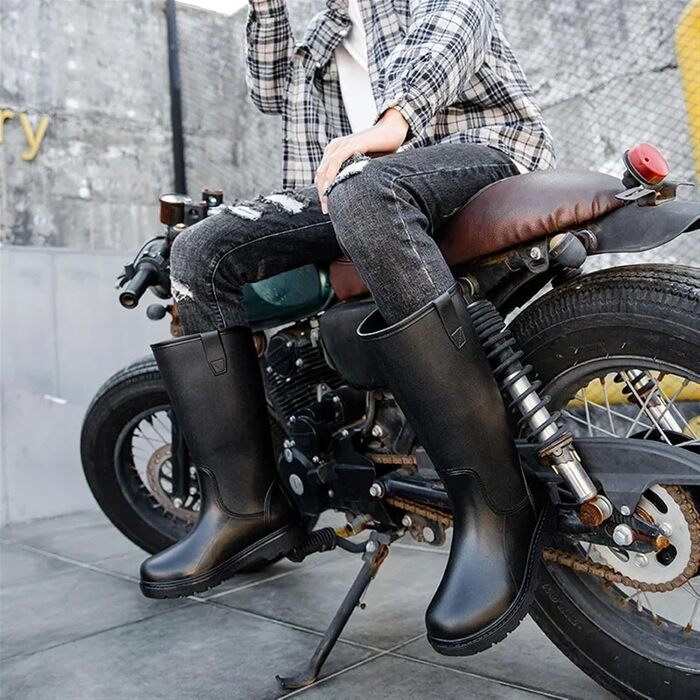 Чоловічі гумові чоботи, черевики для активного відпочинку, зручні, зносостійкі, водонепроникні, колір 3, розмір ЄС 44