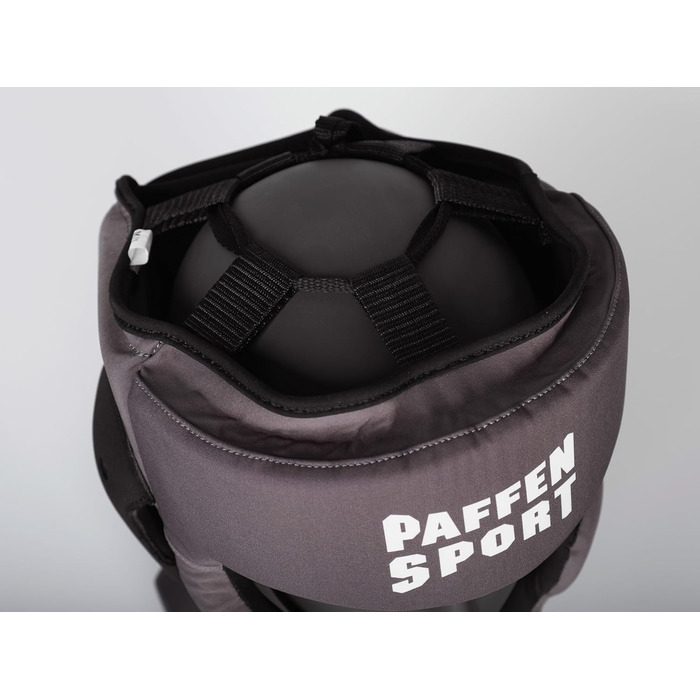Захист для голови Paffen Sport CLEAN & Dry для тренувань, що прається можна прати в пральній машині при температурі до 40C. Сірий/Чорний, M/L.